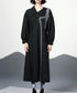Check Ribbon Panel Dress